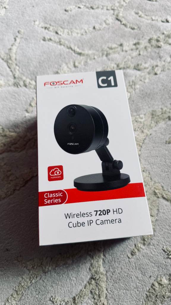 🔒 Foscam C1 Indoor Wi-Fi Security Camera – Used, Excellent Condition – £65 🔒