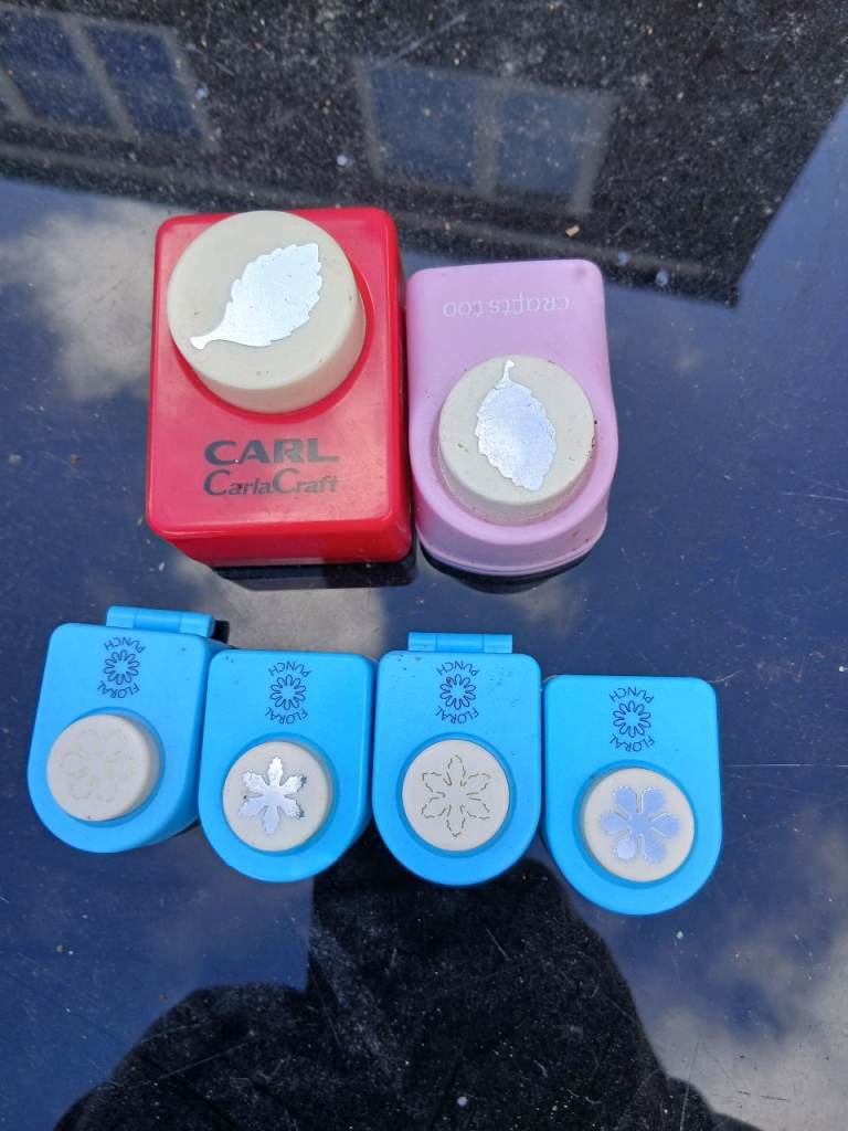 Craft Paper Punches - CARL and others, various shapes