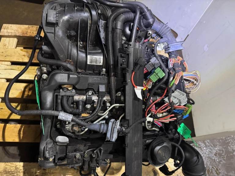 BMW 1 SERIES N47D20 ENGINE COMPLETE 2.0 DIESEL EURO 4 80K 1 BOLT
