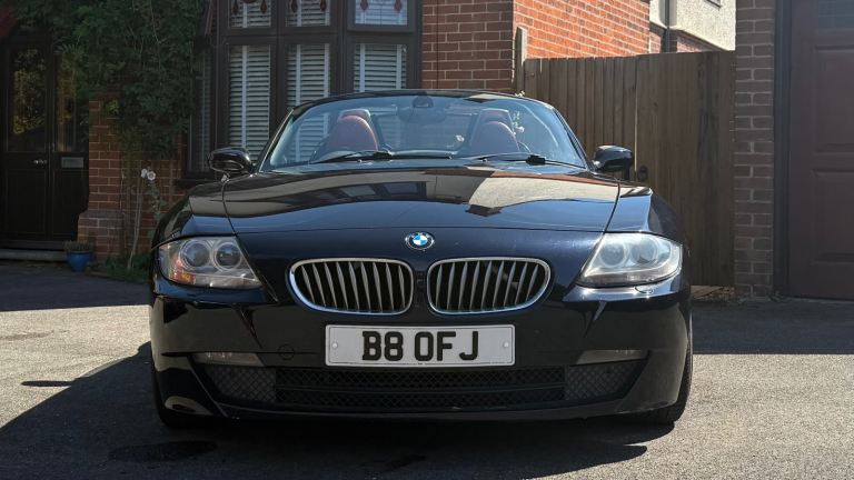 2008 BMW Z4 Roadster | 3.0si | Manual | 102,781 miles | 4 owners | Carbon Black | Red Leather