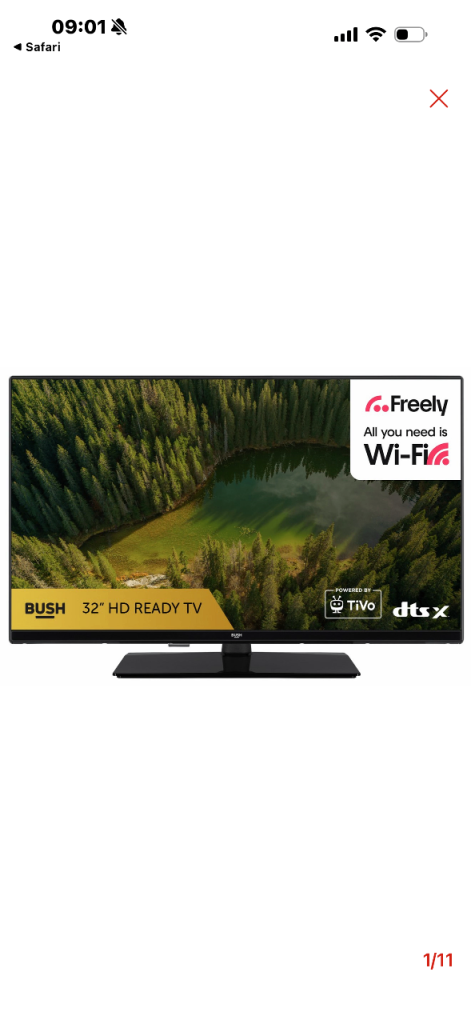 Bush 32 inch tv new in box