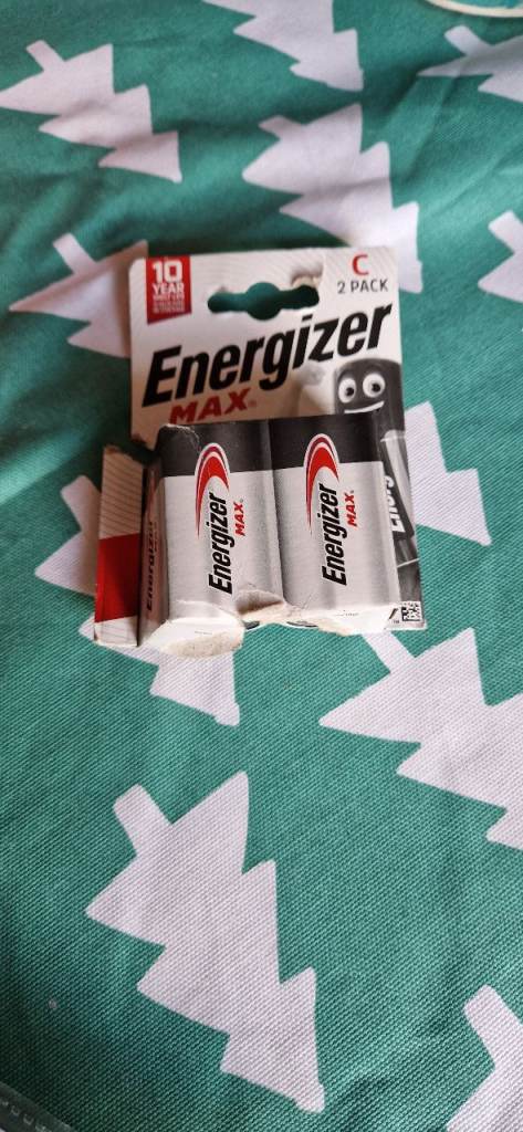 Energiser 4 New C Batteries