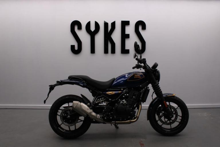 Brand New Collour - Royal Enfield Guerrilla 450 in Twilight Blue