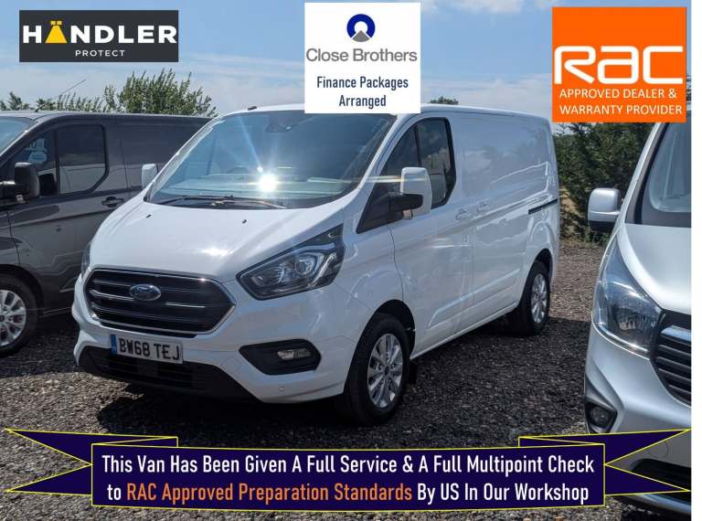 2018 Ford Transit Custom 2.0 EcoBlue 130ps Low Roof Limited Van PANEL VAN Diesel Manual