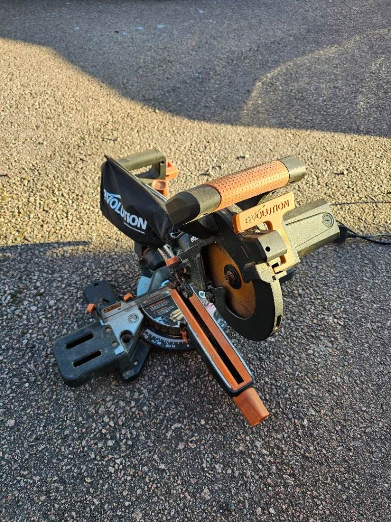 Evolution Power Tools R185SMS+ Compound Saw
