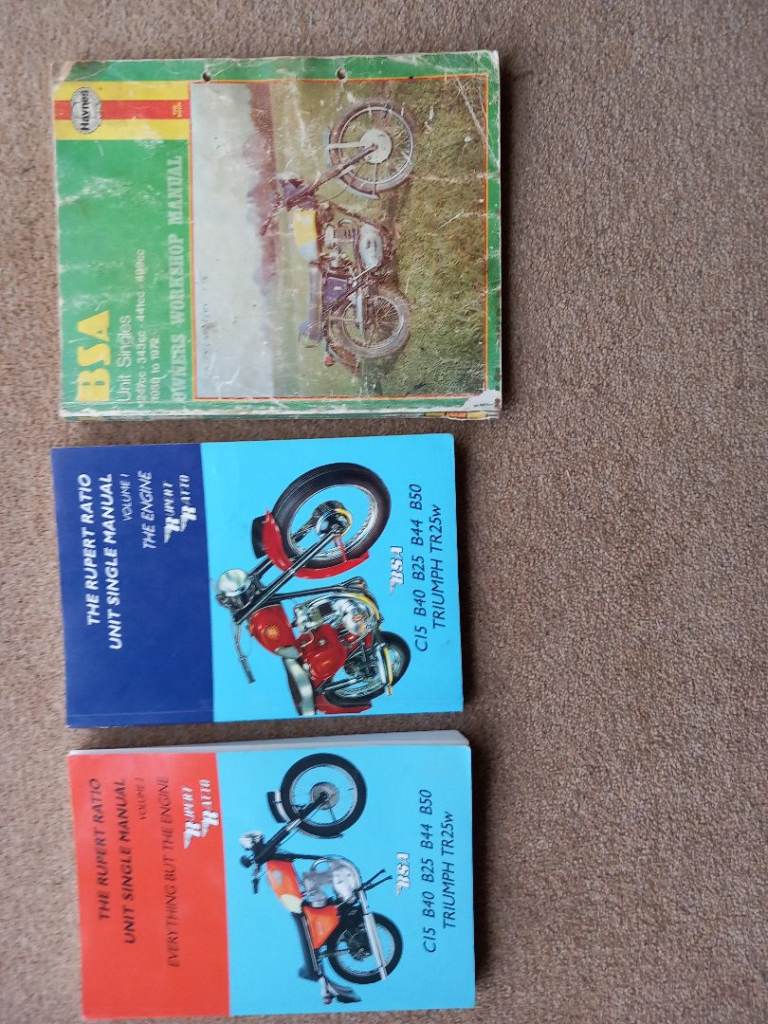BSA unit singles books