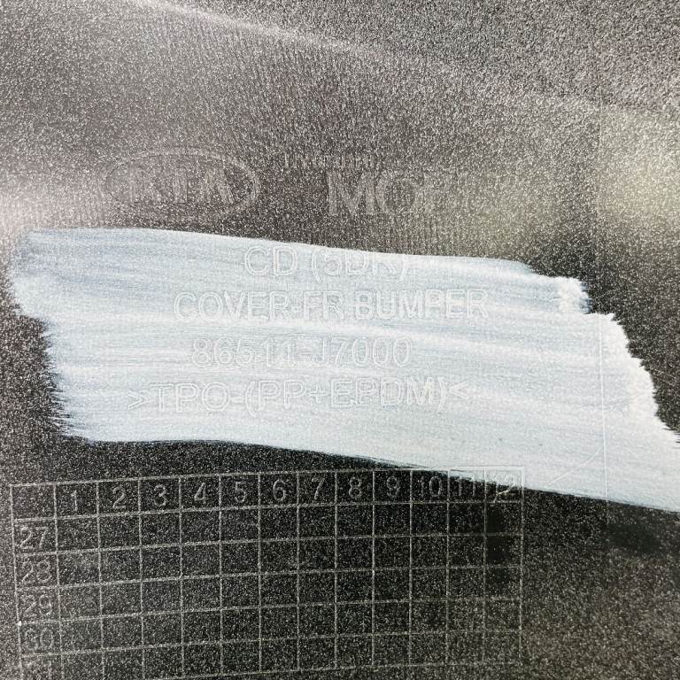 Kia Ceed Front Bumper Mk3 Genuine Silver 86511j7000 / 2020 - 2024 [ar114]