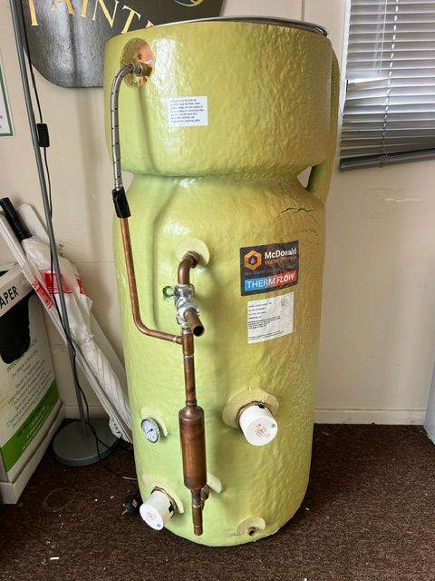 McDonald THERMflow 140L Electric Thermal Store / Hot Water Cylinder 