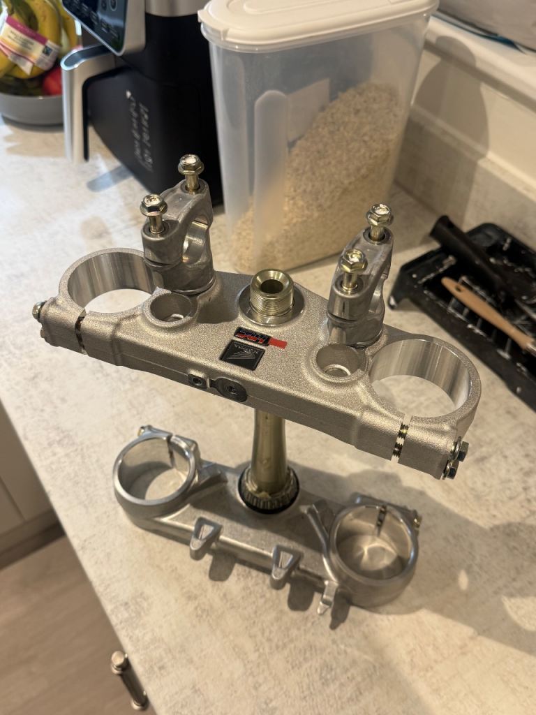 New Honda CRF250R RX triple clamps