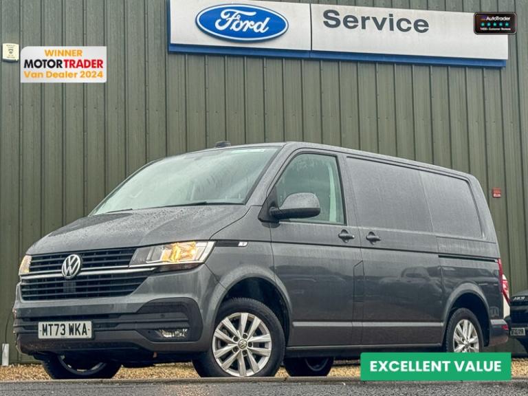 2023 Volkswagen Transporter AUTO SWB L1H1 Low Roof Highline T30 Air Con Alloys Sensors EURO 6 Pan...