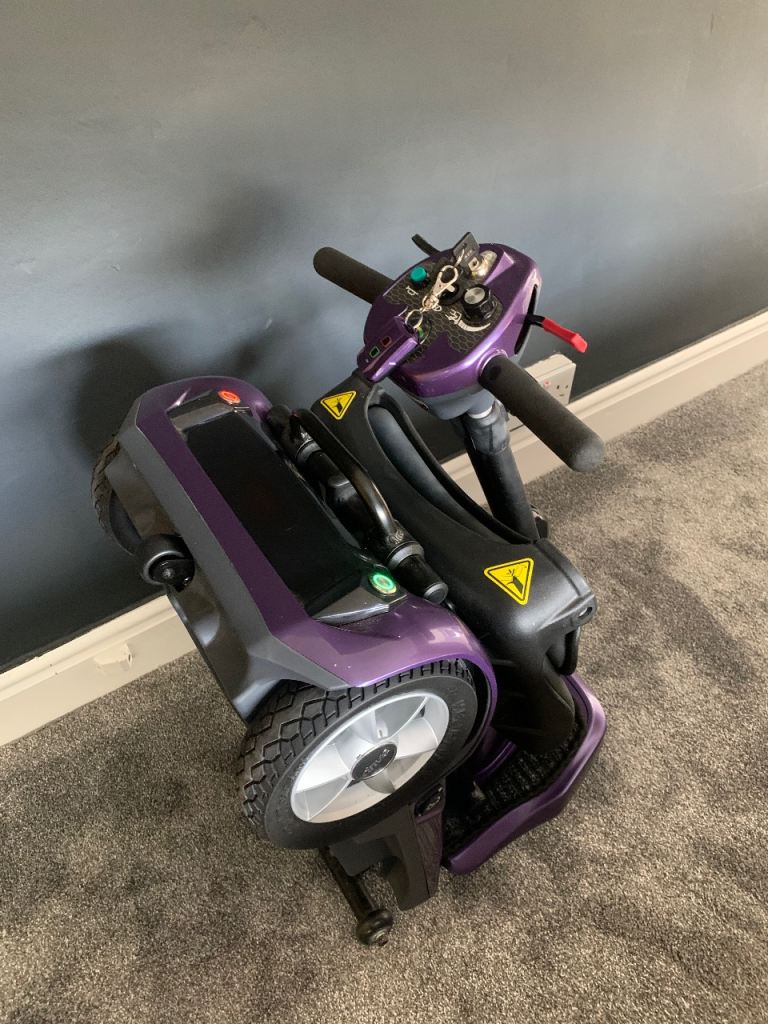 Purple Drive Automatic Folding Mobility Scooter 