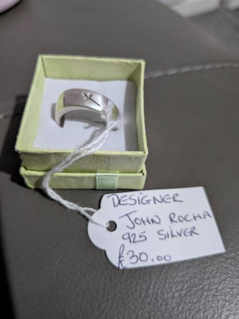 Designer John Rocha 925 Silver Ring