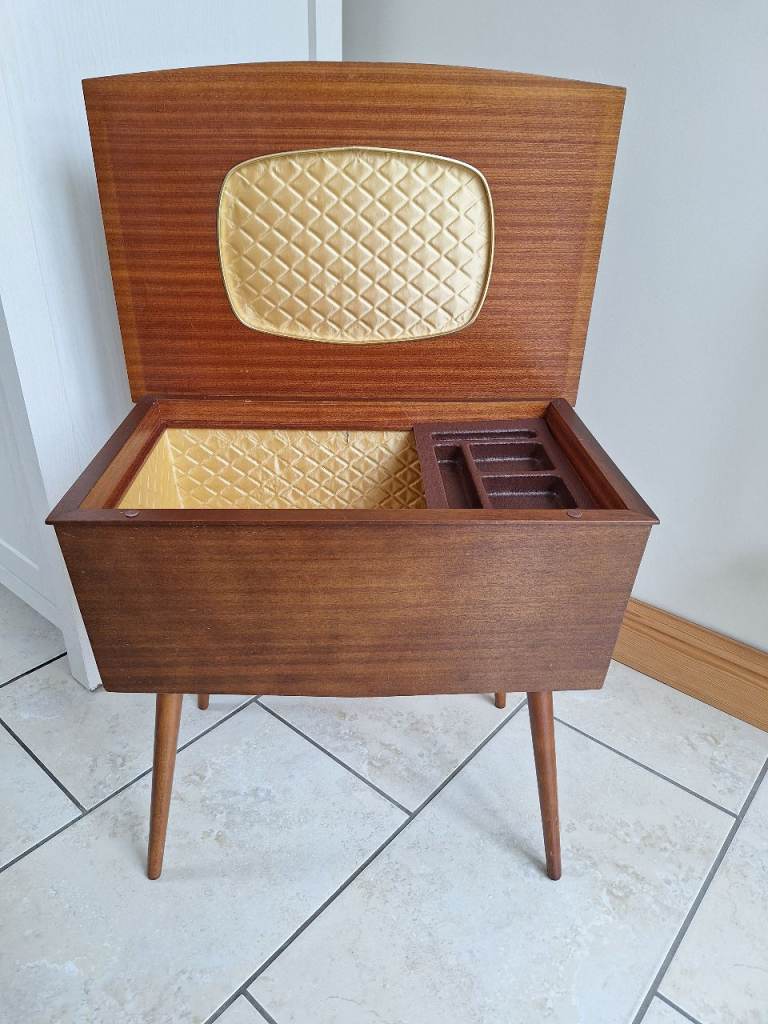 Mid century Sewing table/box