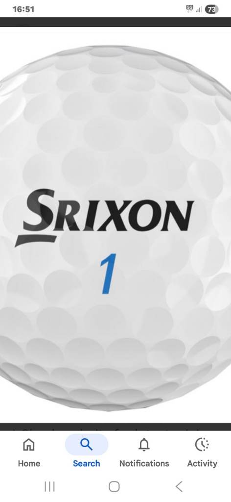 100 mixed Srixon Golf Balls £30