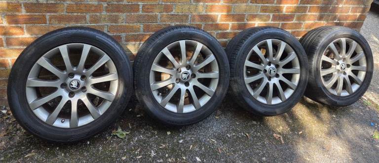 Skoda Vw fitment wheels 17inch 225 50 17 