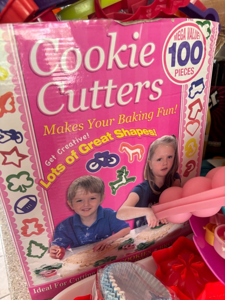 Mega Value 100 Piece Cookie Cutters Set and other supplies