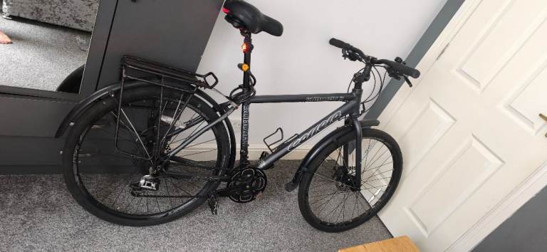ASAP Carrera Subway 2 hybrid bicycle. Urban shift Gray