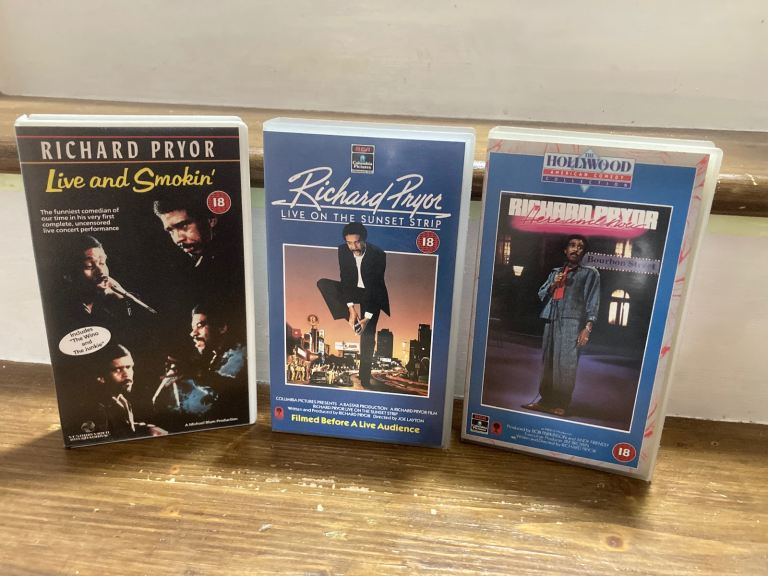 Collection of Richard Pryor VHS