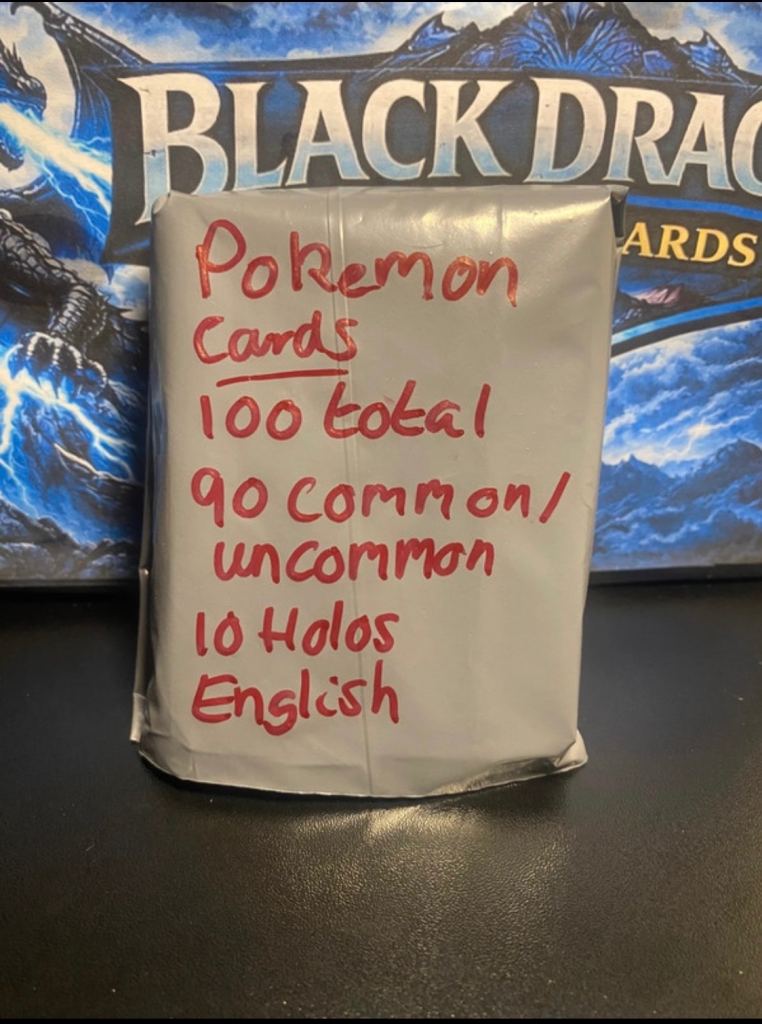100 Pokémon card bundle 