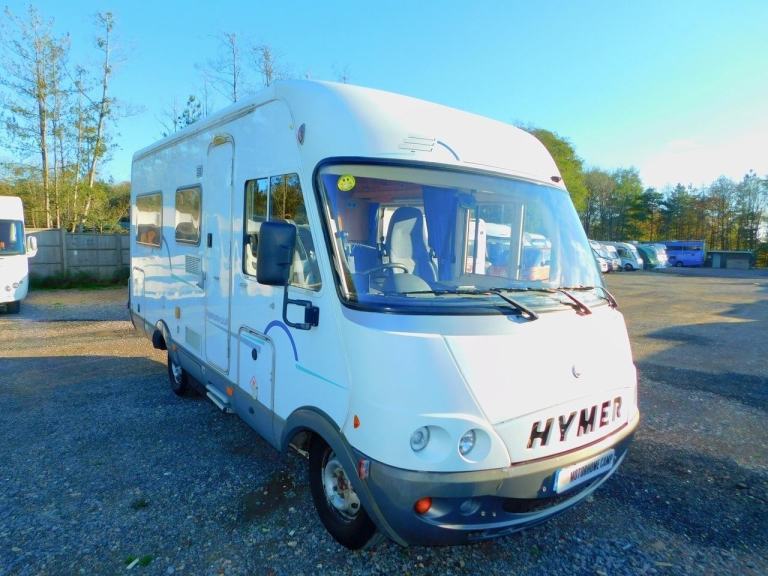 Hymer B574 Luxury 4 Berth with 4 Seat Belts Motorhome For Sale