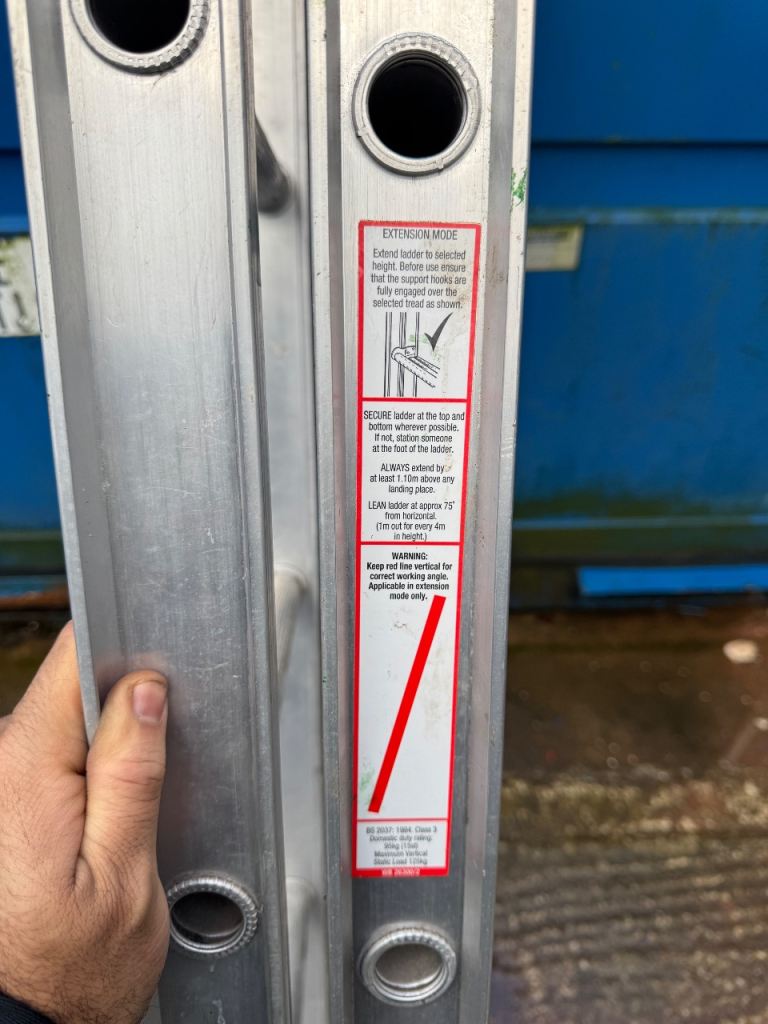 Abru 3 way ladder good condition