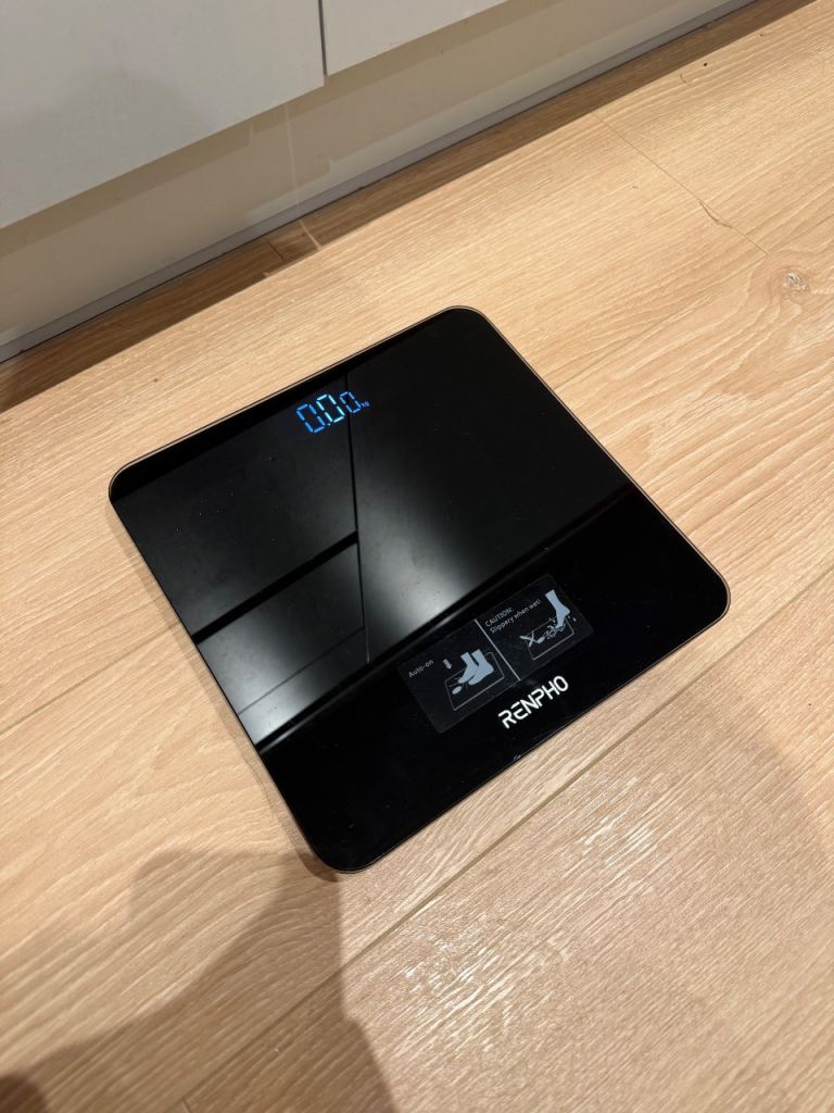 RENPHO Smart Body Fat Scale - Black, As Good As New