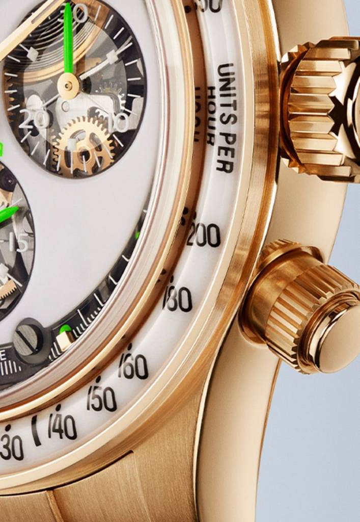 Adam Levine Daytona. *Unique in  UK* Automatic. Neon Green Luminous Dial & Bezel. New, Unworn