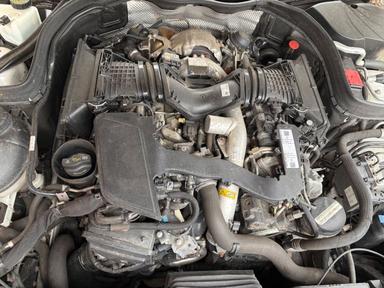 Mercedes e class e350cdi complete engine 642.838