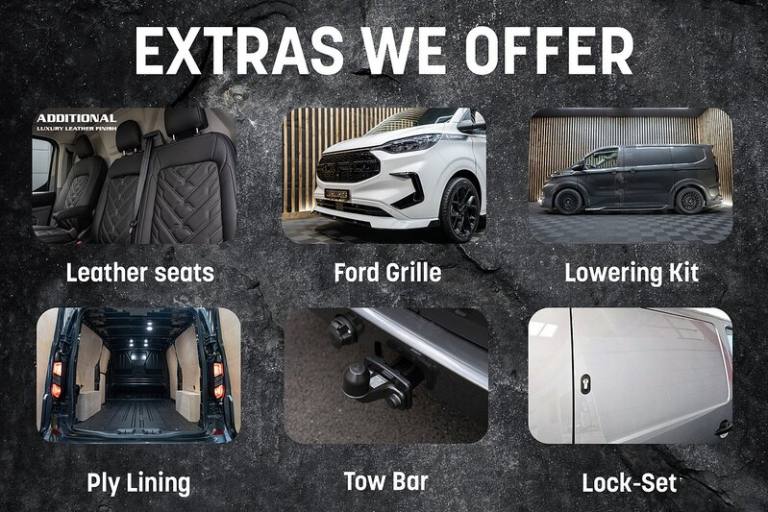  Ford Transit Custom 320 Limited L2h1 Dciv Ecoblue Crew Cab Diesel Automatic