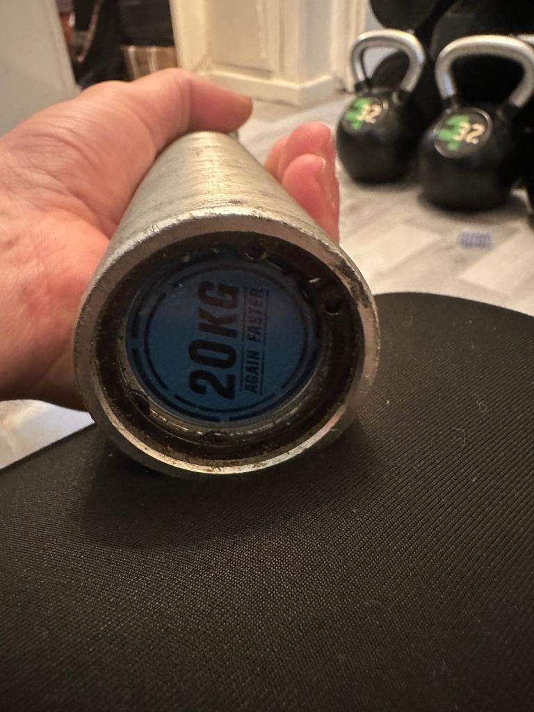 7ft Again Faster 20KG Olympic Barbell  – Good Condition