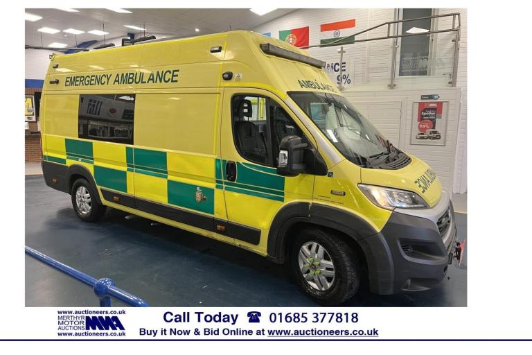 2017 Fiat Ducato 42 MAXI 3.0 MULTIJET POWER 180PS AMBULANCE / CAMPER ----------------------- NA D...