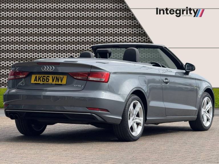2016 Audi A3 1.4 TFSI Sport 2dr CONVERTIBLE PETROL Manual