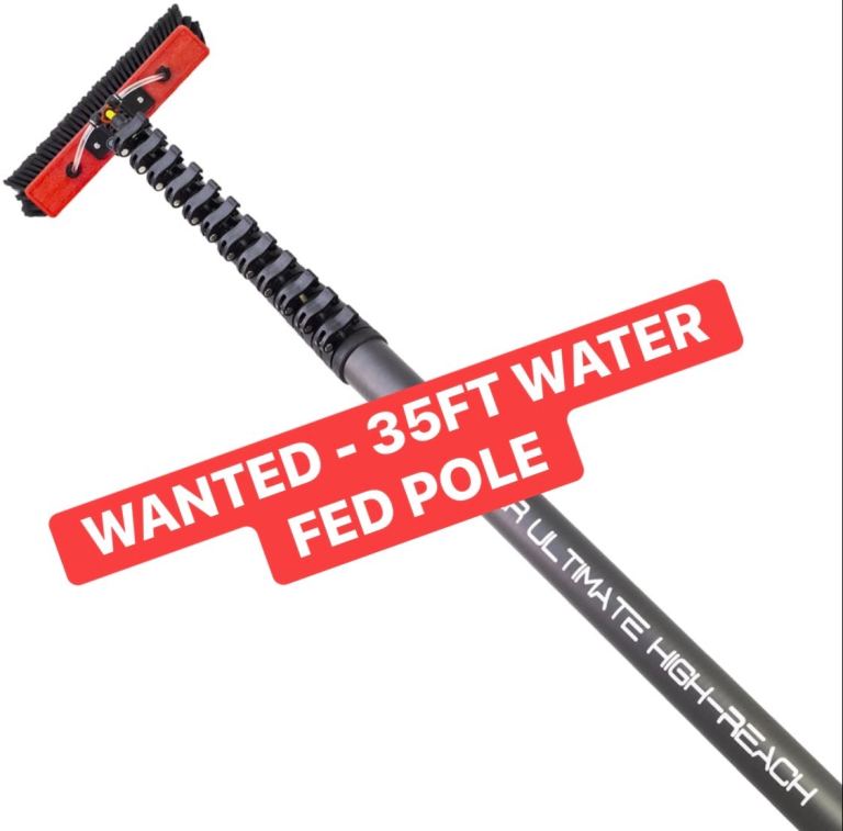 Window Washing Water-Fed Pole Wanted