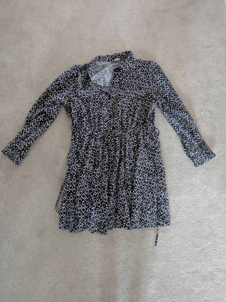 Navy blue dress size 18