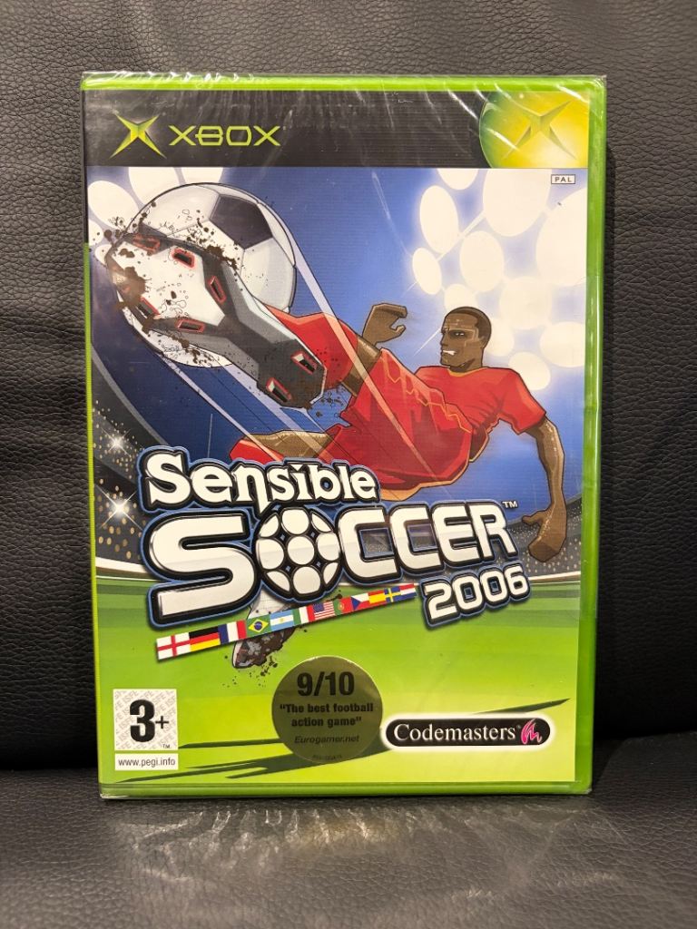 Xbox - Sensible Soccer 2006 Game.  Factory Sealed.  NOS