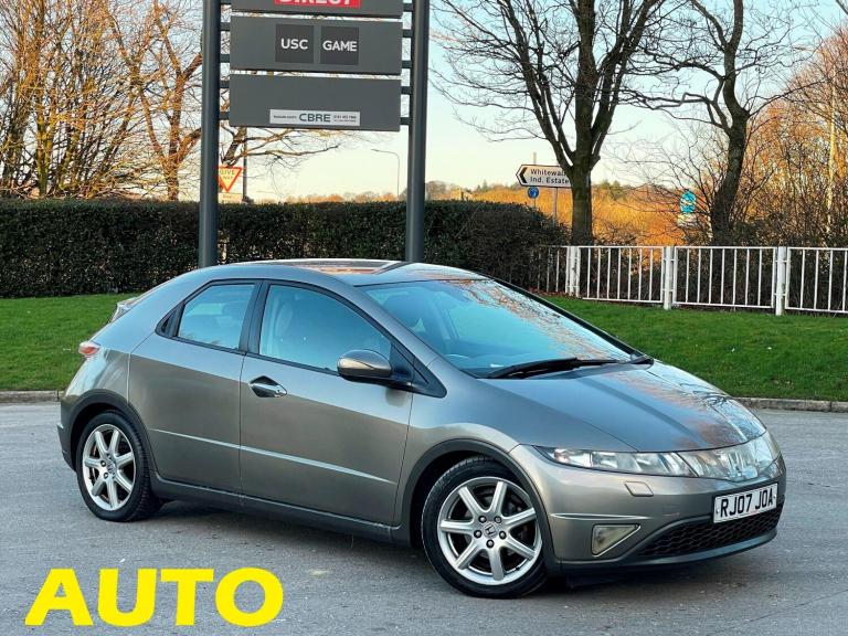 2007 Honda Civic 1.8 i-VTEC EX 5dr i-SHIFT Auto HATCHBACK PETROL Automatic