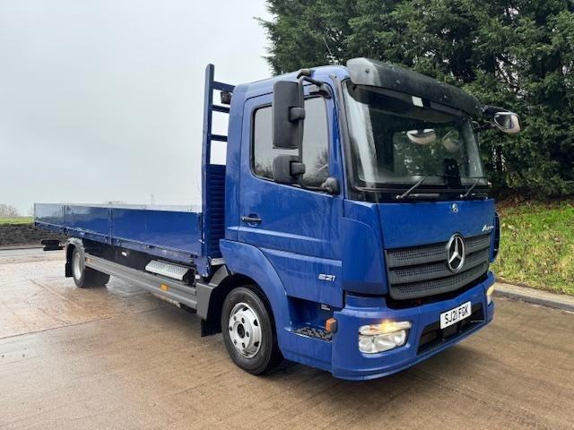 2021 21 Mercedes Atego 821 E6 25ft alloy drop side air suspension Auto