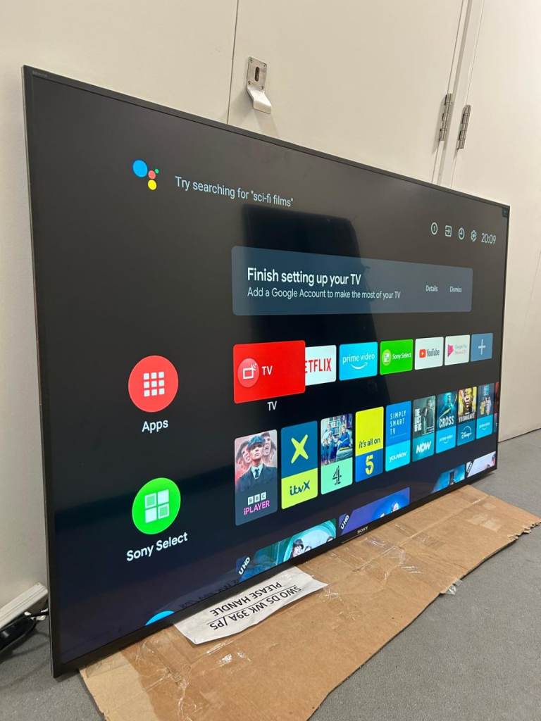 65"sony bravia android 4k smart uhd hdr wifi led tv 320£