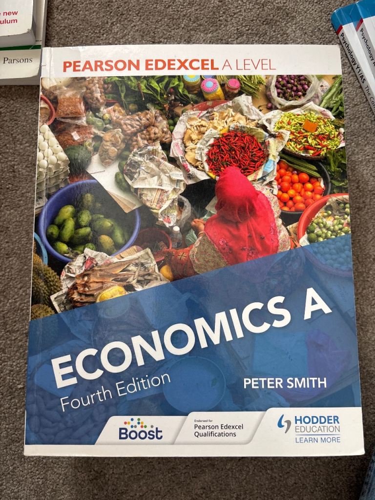Edexcel A level economics textbook