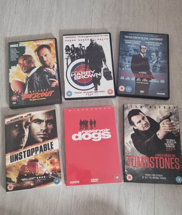 Action DVDs 