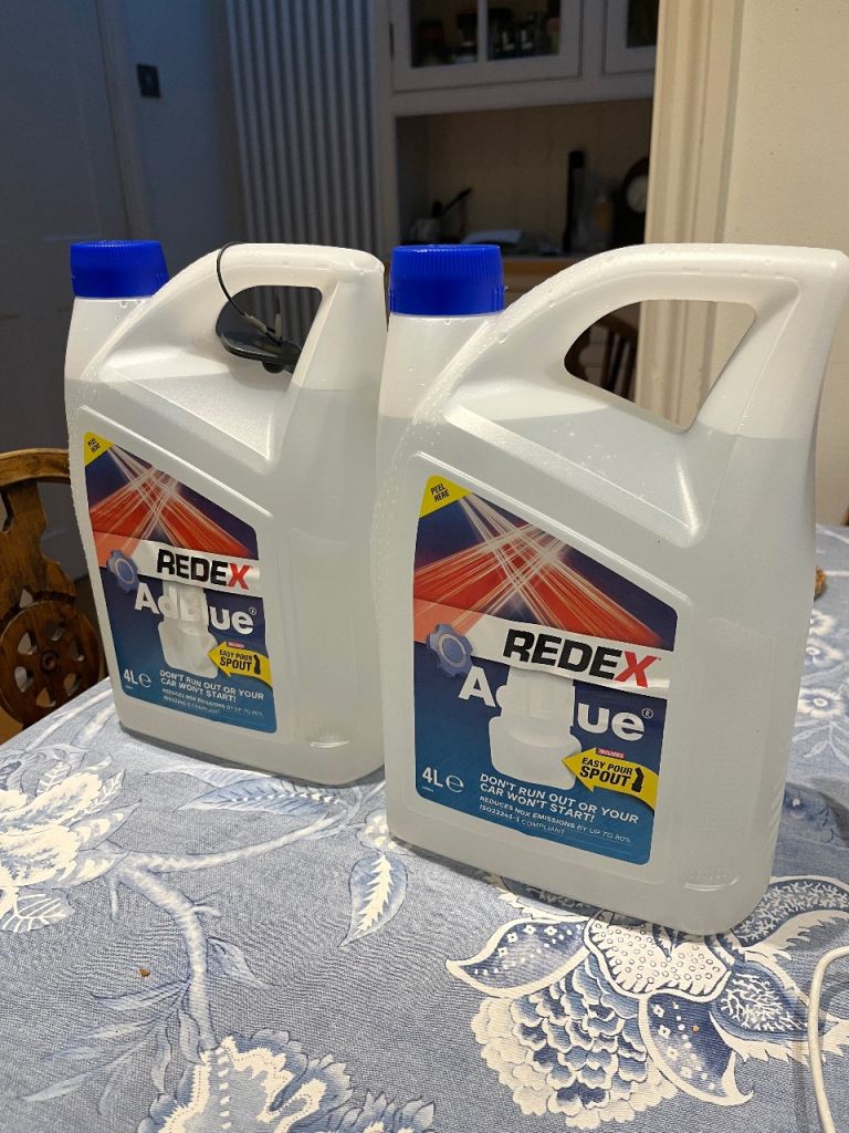 image for Redex AdBlue 8 litres (2 x 4 litre containers) FREE