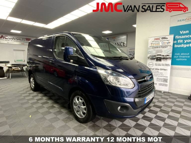 2013 63 FORD TRANSIT CUSTOM 2.2 TDCI 270 LIMITED L1H1 SWB NO VAT TO PAY REAR TAI