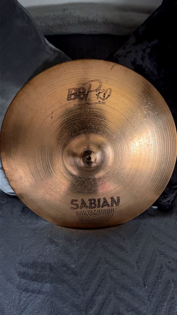 20 inch Sabian ride cymbal
