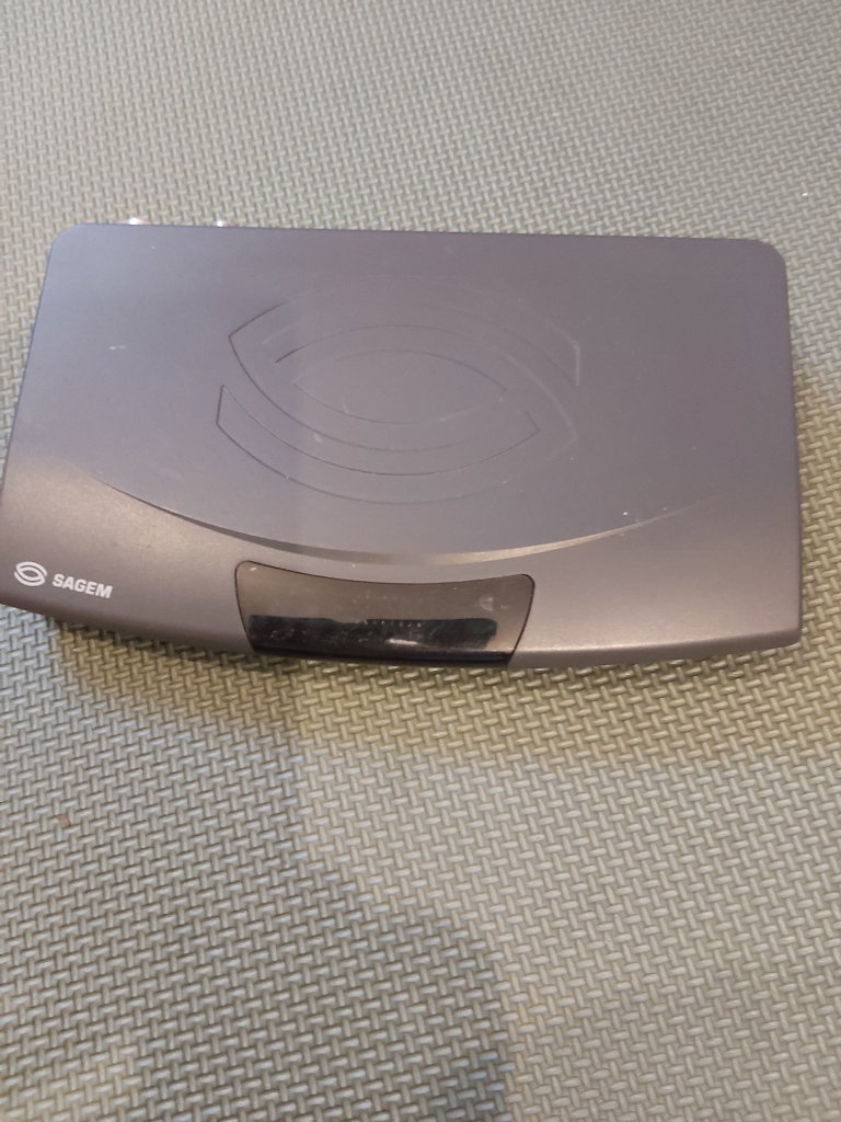Sagem Digital TV receiver set top box