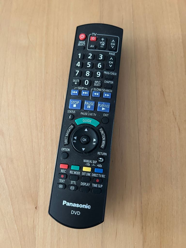 Panasonic remote 
