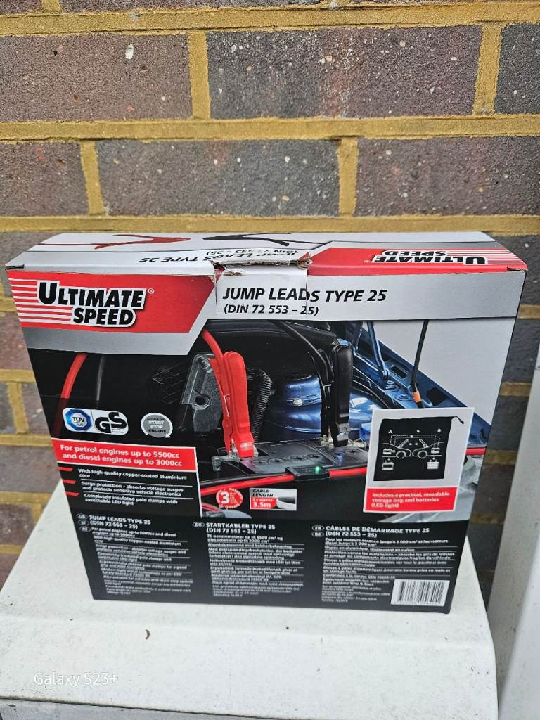 JUMP LEADS GOOD QUALITY LARGE