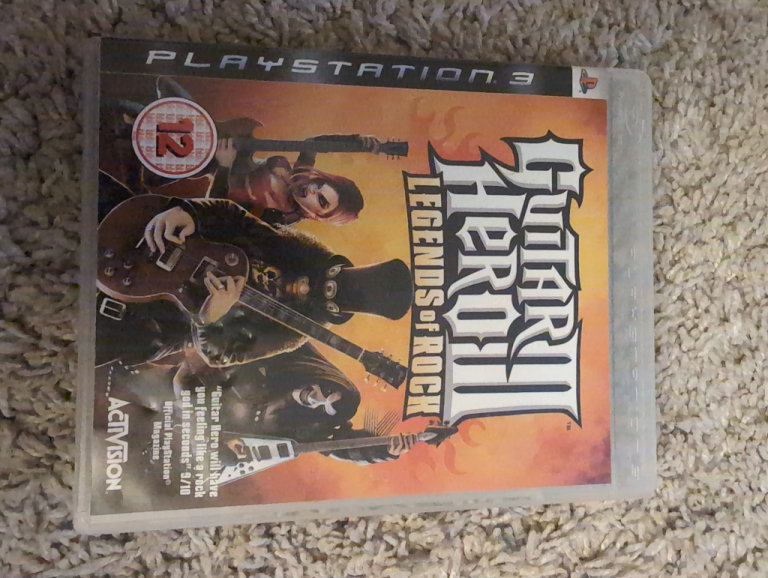 Guitar hero 3 legends of rock ps3 game
