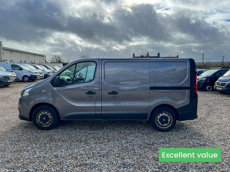 2018 Fiat Talento SWB L1H1 Low Roof Sensors Tow Bar EURO 6 NO VAT Panel Van Diesel Manual