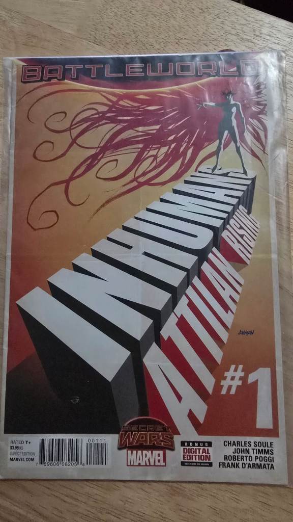 Inhumane Attilan Rising #1 Comic Book – As Good As New