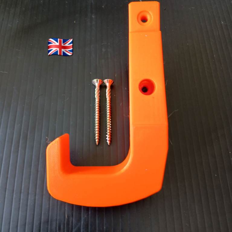 🇬🇧  Chainsaw Storage Hook  /Hanger  + 2 x Screws